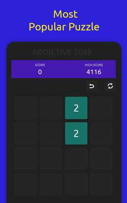 Emulate Android APK 2048 Addictive Puzzle Square Game [4x4]